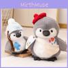 Stuffed Cute Penguin Animal Ornament With Chef Painter And Styles Fisherman