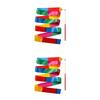 2Meters Colorful Gym Ribbon with Twirling Rod Ribbon Wand for Artistic Dancing Dance Ribbons Gymnastics Ribbon for Kids