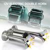 Electric Horn Dual Trumpet Stable Frequency 600dB 12V Super Loud Car Electric Horn for Automobiles