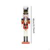 Wooden Nutcracker Soldier Wood Xmas for Desk Holiday