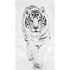 DIY Diamond Painting White Tiger Animal Full Embroidery Cross Rhinestone Mosaic Decoration Gift