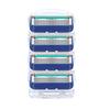 4 Pcs Original Men 5 Layer Shaver Razor Blade Replacement Head Manual Safety Blades