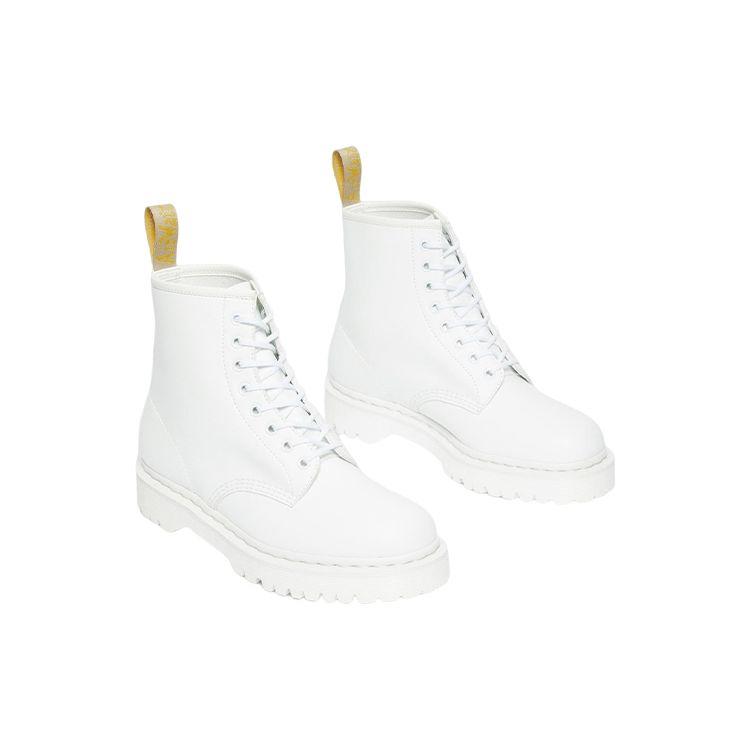 Dr. Martens 1460 Comfortable Thick Sole Ankle Boots Unisex Boots White 27357113