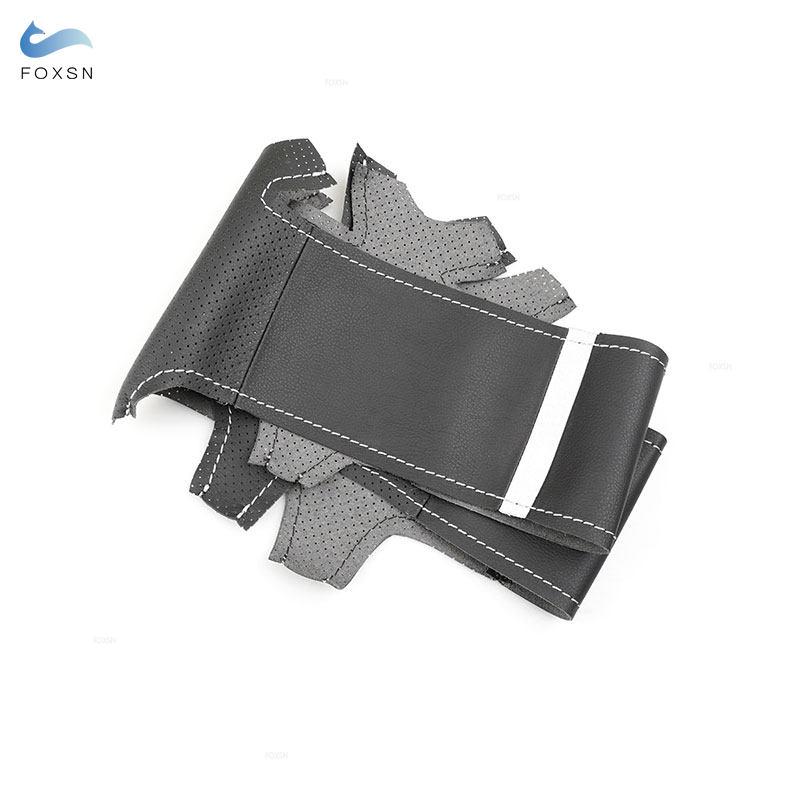For BMW M Sport F30 F31 F34 F45 F46 F22 F23 M235i M240i X1 F48 X2 F39 Perforated Leather Steering Wheel Cover Trim