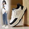 Little White Shoes Women's Spring and Autumn 2025 New Trendy Casual Fashion Versatile Thick Sole Light Non-slip Not Tired Feet Board Shoes