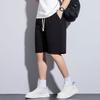 Washed Cotton Five-part Labor Shorts Durable Wear-resistant Summer Thin Drawstring Back Pocket Sports Pants Beach Casual Mid-pants