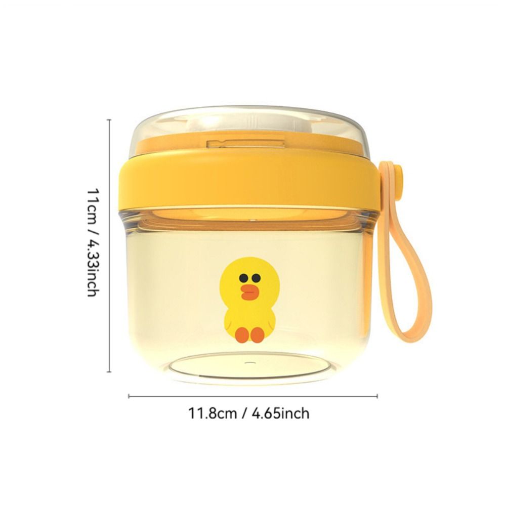 650ml Breakfast Cups Seal Oats Container Portable Salad Cup  for Oatmeal Cereal Nut Yogurt