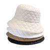 Autumn and Winter Bucket Hat Japanese Simple Solid Color Xiaoyan Tide Brand Down Warm Casual Versatile Basin Hat Children
