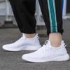Mens Sneakers Shoes Summer Mesh Breathable Trainers Man Casual Sports Jogging Shoes For Man Lace Up Sneakers Male White Shoes