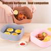 Airfryer Silicone Basket Baking Pan Non-Stick Air Fryers Oven Baking Tray Fried Chicken Basket Airfryers Reusable Accessories