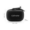 Oximeter Storage Case Water Resistant Pulse Oximeter Travel Case Hard EVA Carry Pouch for Fingertip Pulse Oximeter