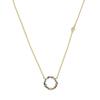 Collier - LUXENTER - Thilak - Argent 925 - Zircon Multicolore - Or Jaune 18K