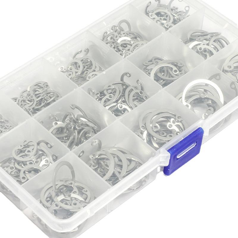 304 Stainless Steel C-Type Retaining Ring Set DIN472 Box Package