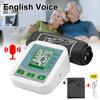 USB Digital Arm Automatic Blood Pressure Monitor & Household Arm Band Type English Voice