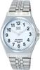 Citizen SOLARMATE Silver Watch Q&Q H980-204 Men's