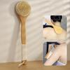 Long Handle Bath Brush Skin Health Boost Ergonomic Long Handle Design Versatile Cleaning Scrubber