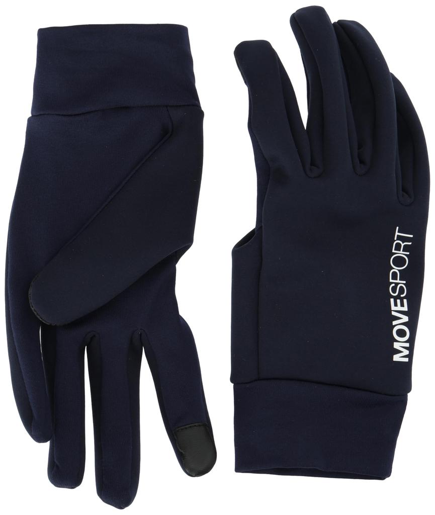 Gloves Descente Windproof Field Gloves Windproof Heat Retention Stretch 3D Design MVSP NV L [Move Sports] (DMAWJD93AT)