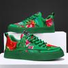 Mens Oriental Floral Canvas Sneakers Autumn Chinese Style Street Hip Hop Casual Shoes Breathable Embroidered Print Daily Walking