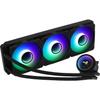 AEROCOOL Mirage L360 ARGB Noir - Kit De Refroidissement Watercooling CPU 360mm (Kit LGA1700 Inclus)