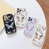Cute Cartoon Pattern Cream Texture Casing Wavy Edge Soft Silicone Cover Phone Case for OPPO Reno Realme