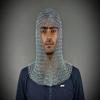 Head Chainmail Armor Medieval Knight Costume Chainmail Armor Costume Best Gift for Him