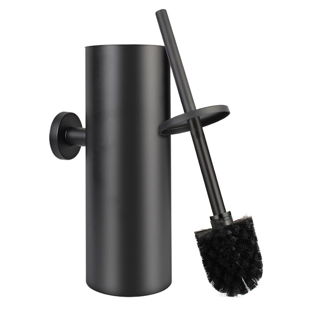 304 Stainless Steel Clean Tool Wall Mounted Toilet Brush Bathroom Accessories Cleaning Brush Holder Sets Durable