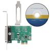 Parallel Port DB25 LPT Printer To PCI-E Express Card Converter Adapter