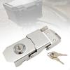 Motorcycle Rear Trunk Lock Stainless Steel Motorbike Accessories Tail