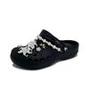 Baya EVA High Value Sweet Fairy Temperament Fashionable Versatile Hole Shoes Women Black