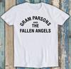 Gram Parsons And The Fallen Angels Folk Rock Retro Cool Gift Tee T Shirt M1368