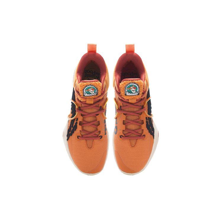 Li Ning Disney X Flash 8 Premium Tigger Low Top Basketball Shoes Men Sneakers Jam-Orange ABAS005-2