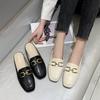 Internet Celebrity Bag Head Half Slippers Women's Summer Wear New Lazy Square Head Flat Bottom Half Tray Women's Shoes