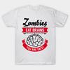 T Shirt Women Zombies Eat Brains You Are Safe Harajuku Print Kawaii Tshirt Summer Short Sleeve Female T-Shirt Top Tee