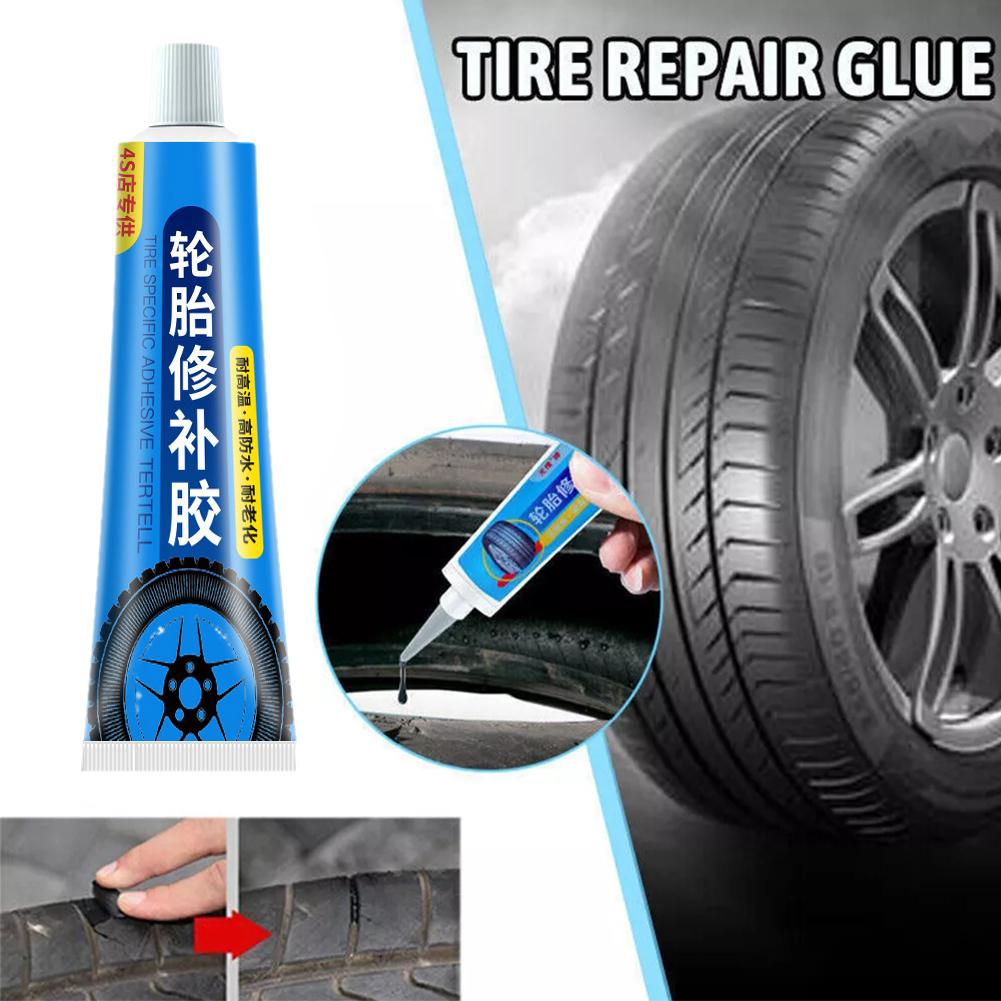 30g Car Seal Tire Glue Crack Repair Multifunctional Instant Glue Adhesive Rubber Bonding Glue Sidewall Puncture Tire Repair Glue