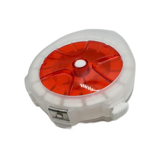 Fishing Line Spooler Box with Clear Lid Quick Line Cutter Anti-Reversal Portable Fish Line Organizer Holder Winding Spooling Tool