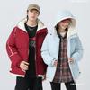 Winter Couple Hooded Cotton-padded Jacket New Thickened Casual Loose Flow Warm Cotton-padded Jacket Solid Color Versatile Cotton-padded Jacket