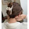 Aurora Knit Yarn Twisted Bun Hair Ponytail Clip Hairpin