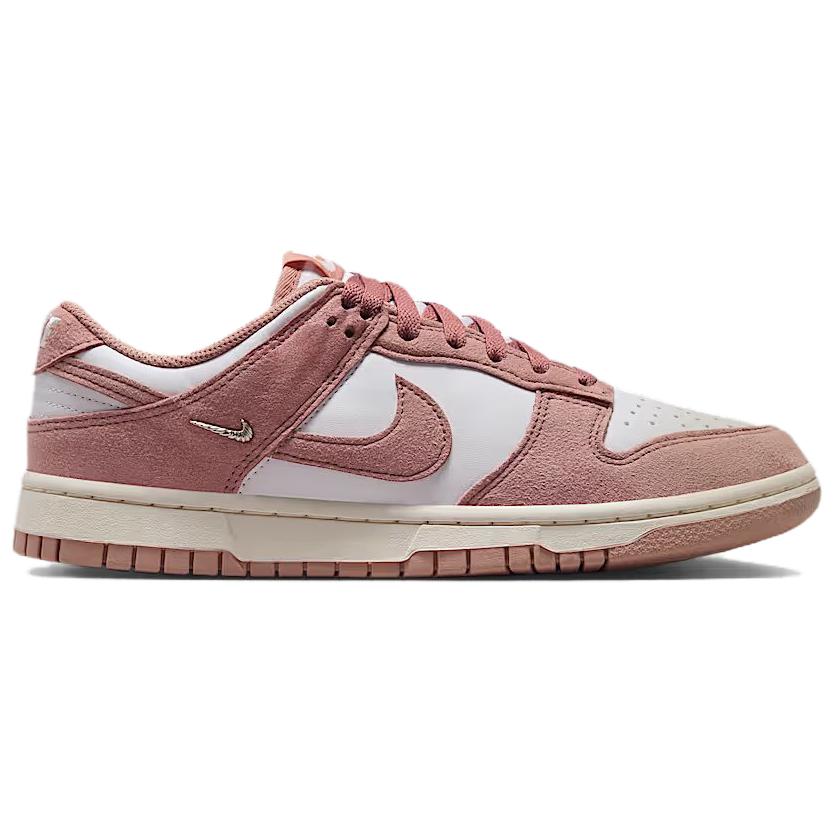 Nike Dunk Low Rose Whisper Mini Swoosh Women Sneakers Pink Summit-White Sail IB4417-102