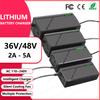 12V 24V 36V 48V 60V 72V Charger 2A 3A 5A Lithium-ion Battery Pack Charger 42V 54.6V 5A Intelligent Fast Charging EU Plug With Cooling Fan