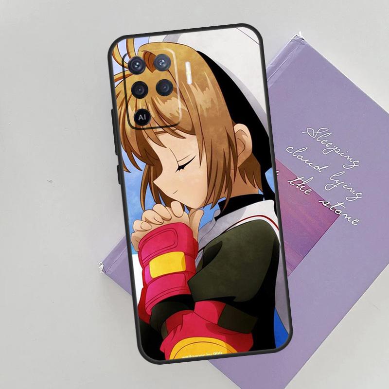 Sakura Cardcaptor Anime Case For OPPO Reno 5 Lite 2Z 2F A15 A52 A72 A83 A54 A74 A94 A5 A9 A31 A53 A53S 2020 Cover