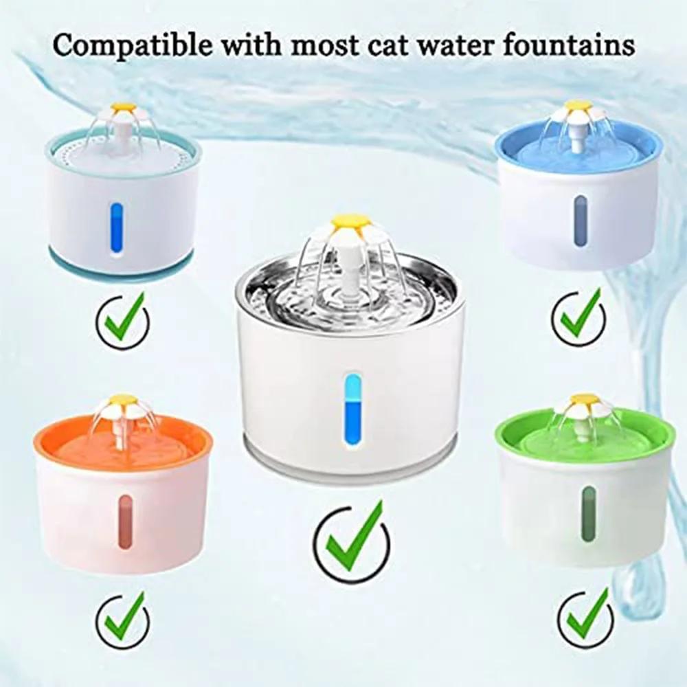 4/8/12 Pcs Replacement Filter For Pet Drinking Fountain Water Dispenser Activated Carbon Replaced Filters Dog Cat Accessories