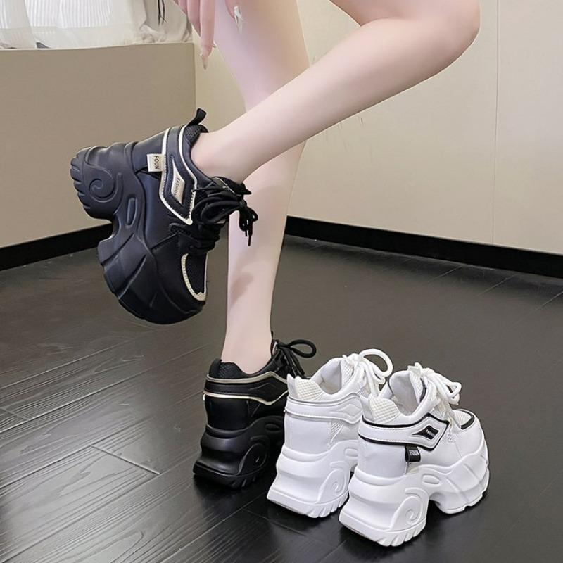 Summer Women Designer Shoes Flat Female 2024 Autumn White Ladies Casual Chunky Sneakers Platforms Fashion Sneakers