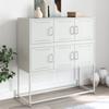 VidaXL Buffet, Cabinet with Door, Cupboard with Storage, Living Room Organizer Home Interior, White 846601