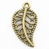 20Pieces 18x10mm Leaf Charms Antique Bronze Color Making Jewelry Brand: WYISYWG