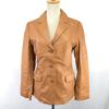 VALORE Sheepskin Leather Coat [11AR/Women’s L/Brown] Outerwear Tailored Jacket(USED)