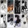 Horses Running Phone Case For Samsung Galaxy A12 A02S A22 A32 A52 A72 A71 A51 A41 A31 A21 A11 A50 A70 A10S A20S Black Soft Cover
