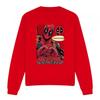 Deadpool Unisex Adult Chimichanga Heart Sweatshirt