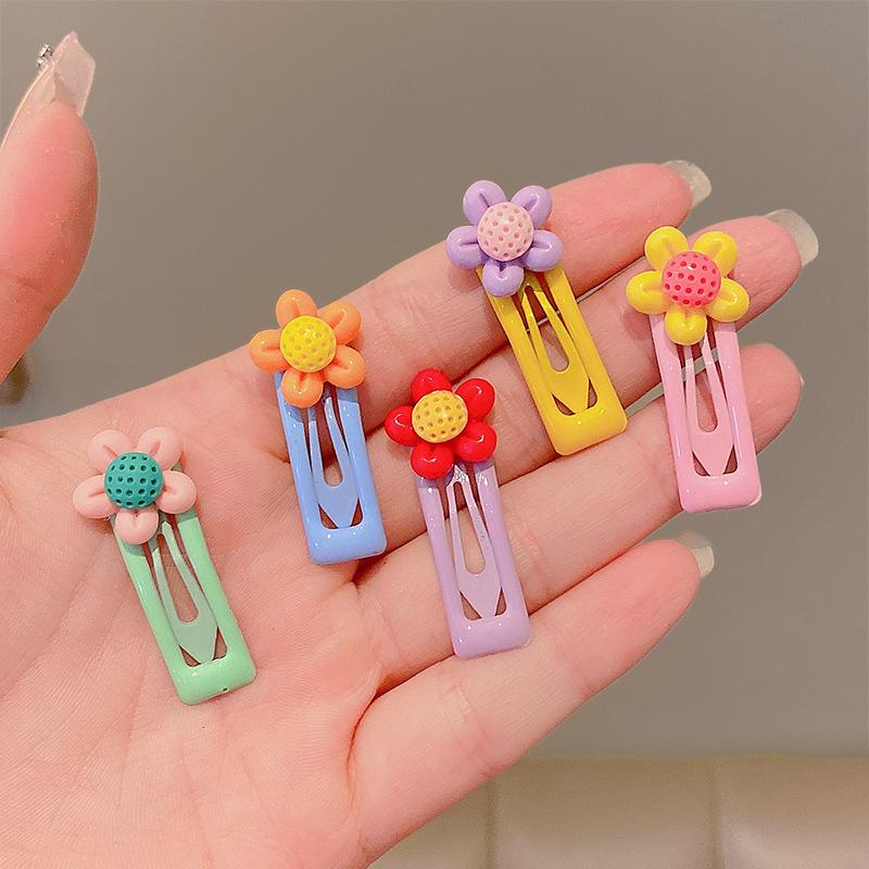 5Pcs Baby Cute Small Bb Clip Children's Bangs Broken Hair Clip Headdress Children's Hair Accessories Hair Clip