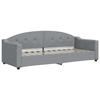 VidaXL Daybed with Mattress Light Grey 80x200 Cm Fabric 3197507