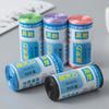 A Roll of PCS Garbage Bag Vest-Style Household Garbage Bag Degradable Portable Disposable Storage Bag Cleaning Tool 1roll